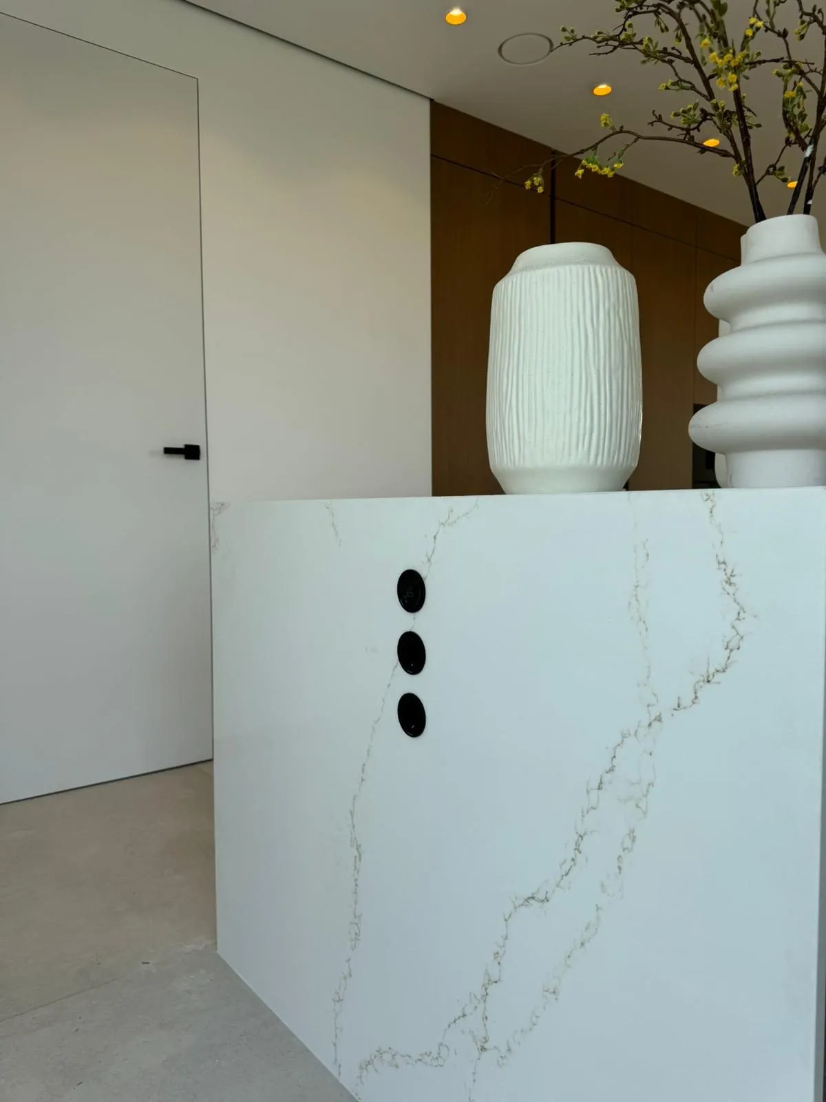 Artline Stripe — wood crema & soft lack white — poza 3