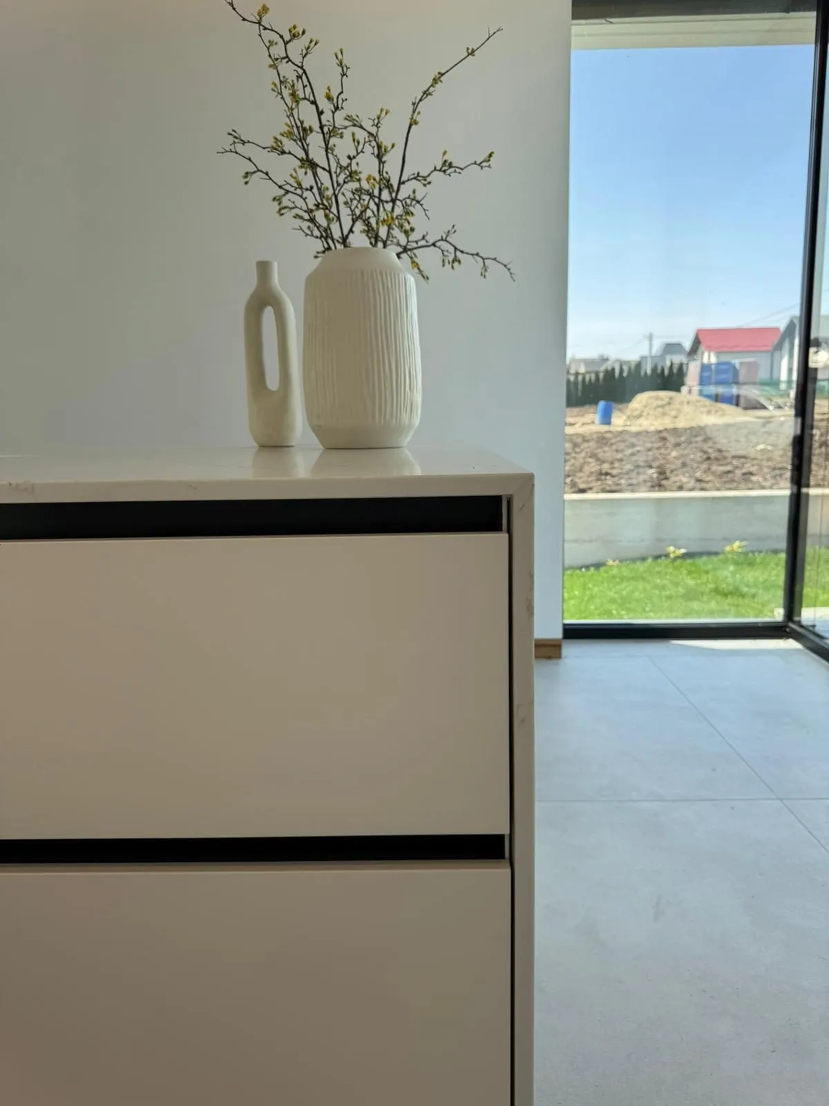 Artline Stripe — wood crema & soft lack white — poza 8