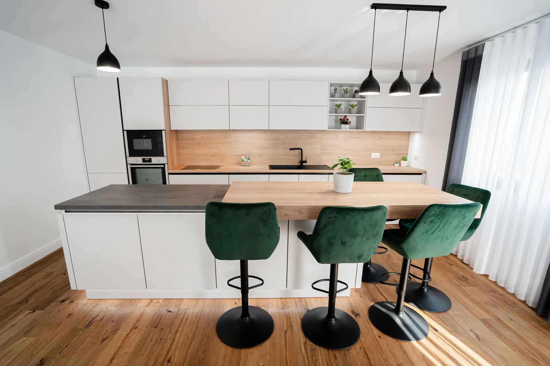 Feel — platinum grey, blat oak ventura — poza 3