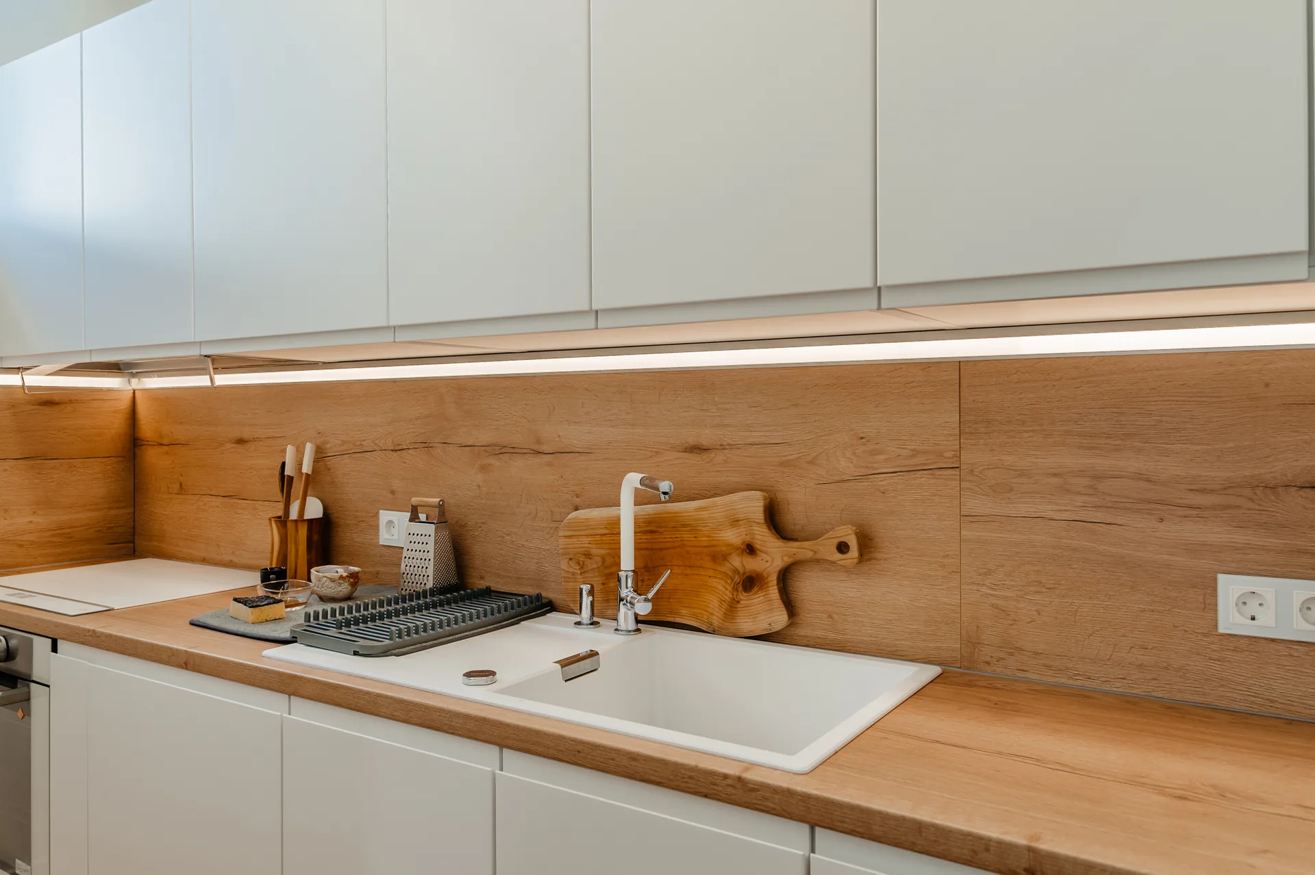 Sigma Lack — white, blat oak ventura — poza 3
